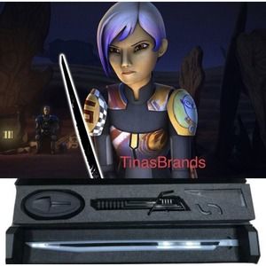 🔥Mandolorian Darksaber Legacy Lightsaber Disney Star Wars Galaxy Edge BRAND NEW